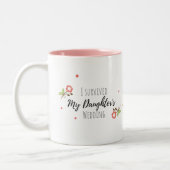 Tasse 'J'ai Survécu au Mariage de Ma Fille' (Gauche)