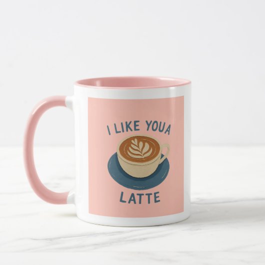 Tasse J'aime Latte (Gauche)