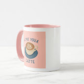 Tasse J'aime Latte (Devant gauche)