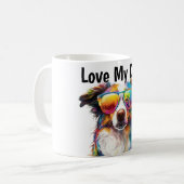 Tasse J'aime mon Chien (Devant gauche)