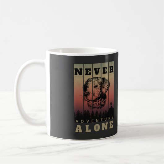 Tasse Jamais Aventurer Seul (Gauche)