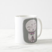 Tasse japonaise de chant religieux de Bouddha de (Devant droit)