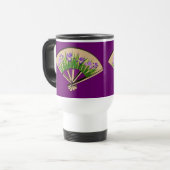 Tasse japonaise de voyage de conception de fan (Devant gauche)