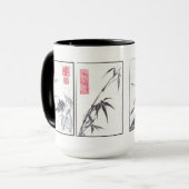 Tasse japonaise d'écran de ZenNature (Devant gauche)