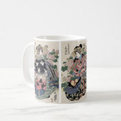 Tasse japonaise d'impression de geisha d'Eisen (Devant gauche)