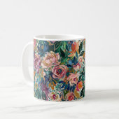 Tasse Jardin Floral Coloré (Devant gauche)