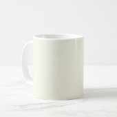 Tasse Jaune Beurre Pâle Uni (Devant gauche)