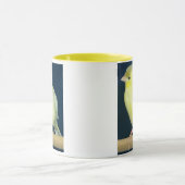 Tasse jaune canari jaune (Centre)