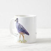 Tasse Jaune-Couronnée de héron de nuit (Devant gauche)