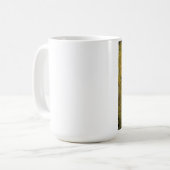 Tasse jaune d'art de jazz (Devant gauche)