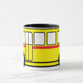 Tasse jaune d'autobus scolaire (Centre)