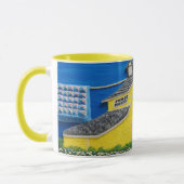 Tasse jaune de grange (Gauche)
