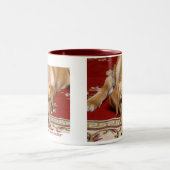 Tasse jaune de laboratoire (Centre)