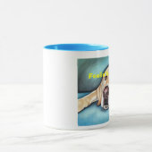 Tasse jaune de laboratoire (Centre)