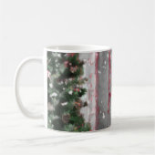 Tasse jaune de Noël de laboratoire de labrador (Gauche)