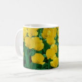 Tasse jaune de tulipes (Devant gauche)