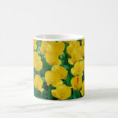 Tasse jaune de tulipes (Centre)