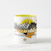 Tasse jaune en ligne noire 01 de Claudia (Centre)