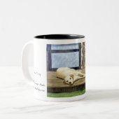 Tasse jaune vivante de laboratoire de cabine (Devant gauche)