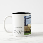 Tasse jaune vivante de laboratoire de cabine (Gauche)