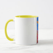 Tasse - jazz bleu frais (Gauche)