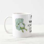 Tasse Je Ne Suis Pas Responsable De Ce Que Mon Vis (Gauche)