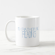 Tasse 'Je préférerais lire'