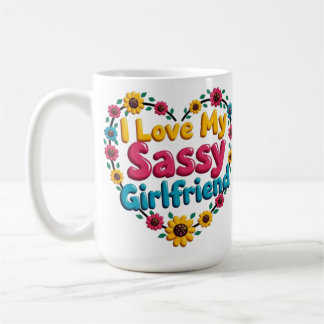 Tasse Je T'aime Ma Petite Amie Impertinente