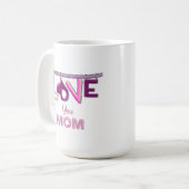 Tasse Je T'aime Maman (Devant gauche)