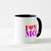 Tasse Je t'aime Maman – Cadeau doux pour Mère (Devant droit)