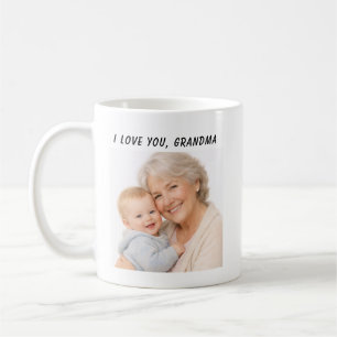 Tasse Je T'Aime Mamie Fête des Grands-Parents