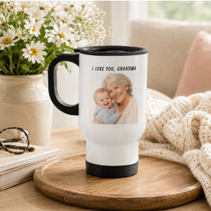 Tasse Je T'aime Mamie Fête des Grands-Parents