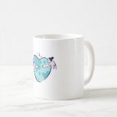 Tasse je t'aime monde (Devant droit)