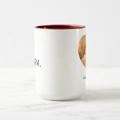 Tasse Je t'aime papi | Bonne fête des grands-paren (Centre)