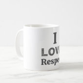 Tasse Je T'aime Respect Café (Devant gauche)