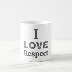 Tasse Je T'aime Respect Café