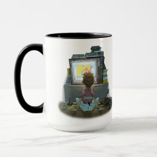 Tasse « Je veux ma MTV » 15 oz
