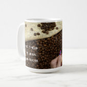 Tasse Jésus & Café - 15 oz. (Devant gauche)