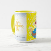 Tasse : Jésus-Christ avec croix grecque (Devant gauche)