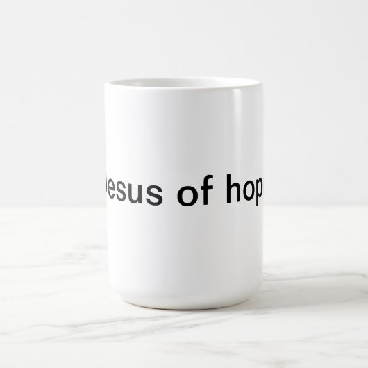 Tasse Jésus d'espérance (Centre)