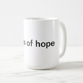 Tasse Jésus d'espérance (Devant droit)