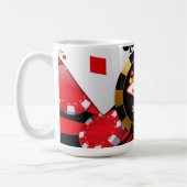 Tasse Jeton de Poker Marié à Vegas (Gauche)