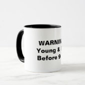 Tasse Jeune & Amusant (Devant gauche)