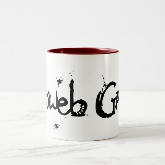 Tasse : Jeux de toile d'araignée (Centre)