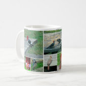 tasse JM-inspirée de collage (Devant gauche)