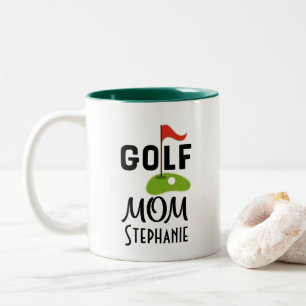 Tasse jouante au golf de cadeau de maman de golf