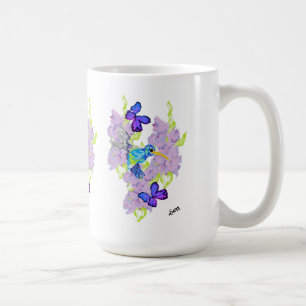 Tasse : Jour avec un colibri