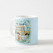 Tasse Jour de Bus Scolaire (Devant gauche)