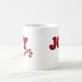 Tasse Joy Crochet Candy Cane de Noël (Centre)