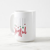 Tasse joyeuse d'ornement (Devant gauche)